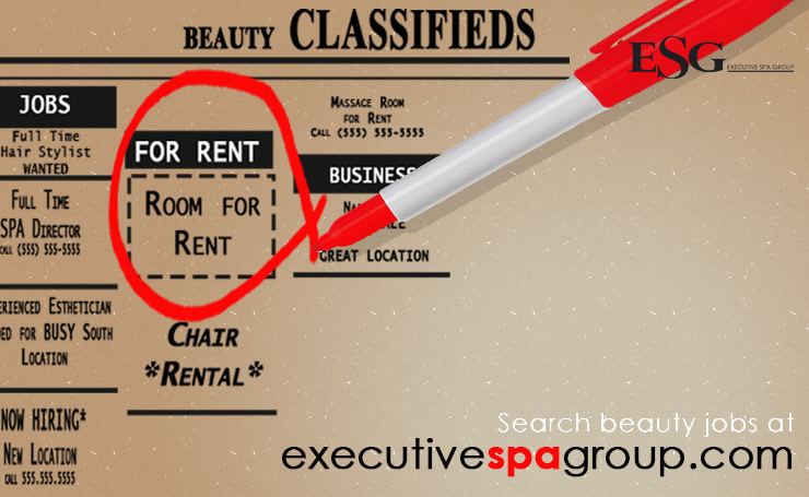 Chair Or Room Rental For Beauty Service Providers Esg